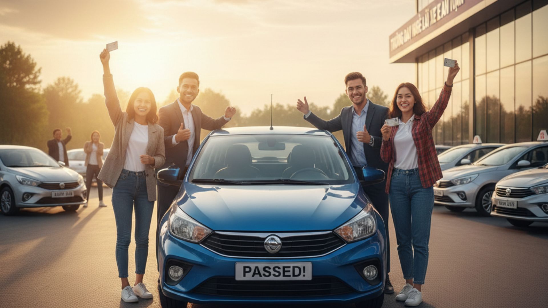 Học viên Bổ Túc Tay Lái NỘI THÀNH Cao Cấp tại BOTUCTAYLAI.VN